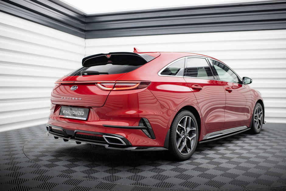 Bakre Splitter (With Vertical Bars) för Kia ProCeed GT-Line Mk1
