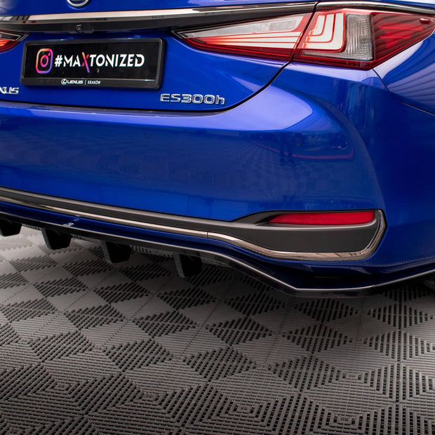 Bakre Splitter (With Vertical Bars) för Lexus ES F Sport Mk7