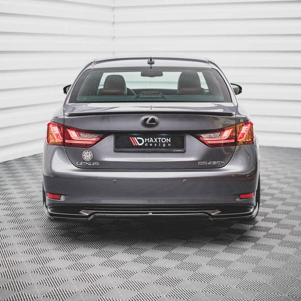 Bakre Splitter (With Vertical Bars) för Lexus GS F Sport Hybrid Mk4 (L10)
