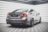 Bakre Splitter (With Vertical Bars) för Lexus GS F Sport Hybrid Mk4 (L10)