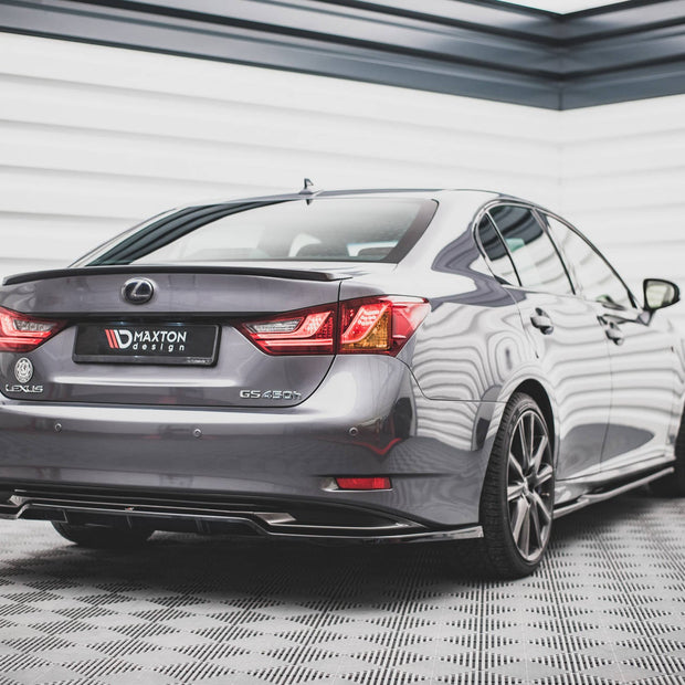 Bakre Splitter (With Vertical Bars) för Lexus GS F Sport Hybrid Mk4 (L10)