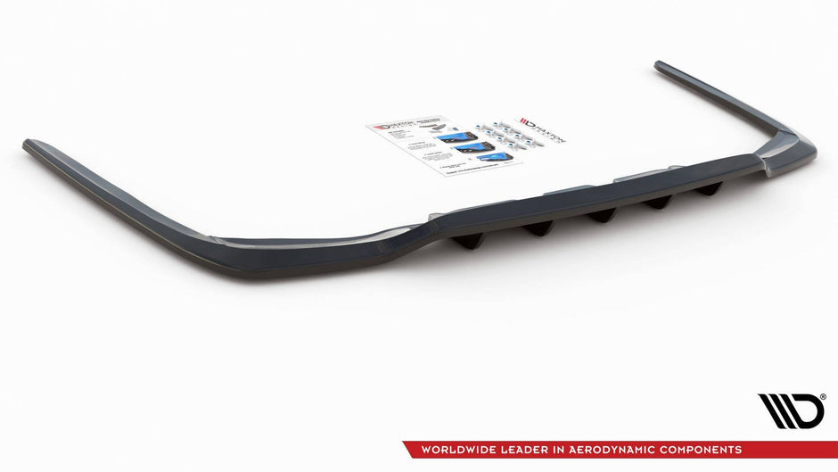 Bakre Splitter (with vertical bars) för Leuxs LS Mk4 Facelift