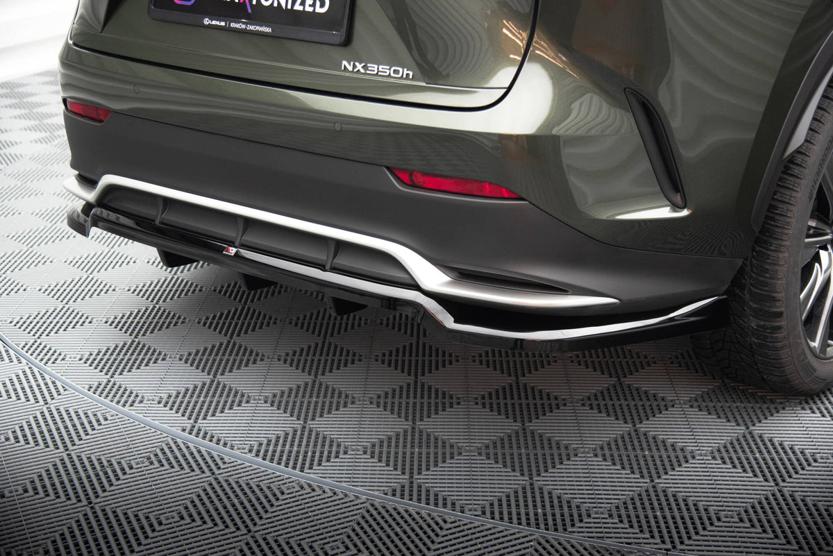 Bakre Splitter (With Vertical Bars) för Lexus NX F-Sport Mk2