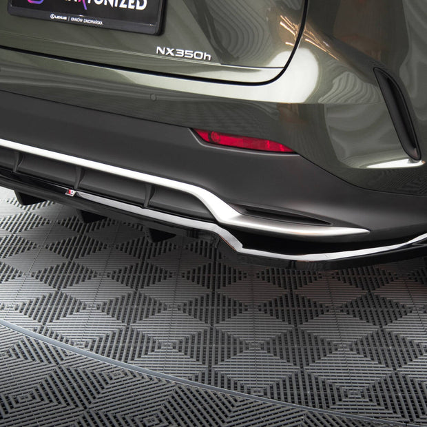 Bakre Splitter (With Vertical Bars) för Lexus NX F-Sport Mk2