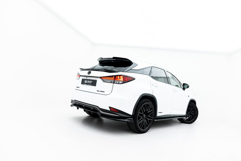 Bakre Splitter (With Vertical Bars) för Lexus RX F-Sport Mk4 Facelift