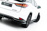 Bakre Splitter (With Vertical Bars) för Lexus RX F-Sport Mk4 Facelift