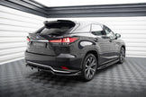 Bakre Splitter (With Vertical Bars) för Lexus RX Mk4 Facelift