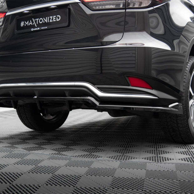 Bakre Splitter (With Vertical Bars) för Lexus RX Mk4 Facelift