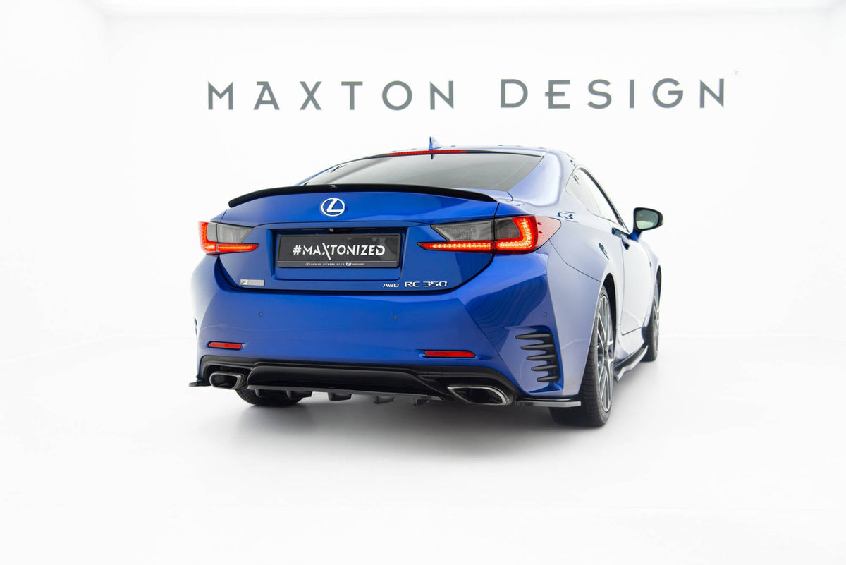 Bakre Splitter (With Vertical Bars) för Lexus Rc Mk1