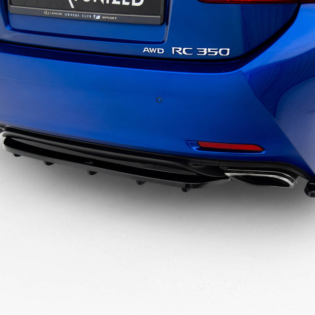 Bakre Splitter (With Vertical Bars) för Lexus Rc Mk1