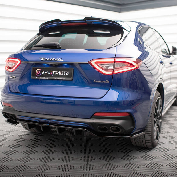 Bakre Splitter (With Vertical Bars) för Maserati Levante GTS Mk1