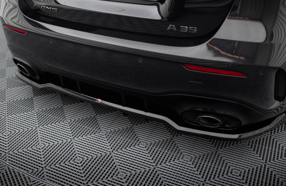 Bakre Splitter (With Vertical Bars) för Mercedes-AMG A35 Hatchback W177