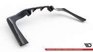 Bakre Splitter (With Vertical Bars) för Mercedes-AMG CLA 35 / 45 Coupe / Shooting Brake C118 Facelift / X118 Facelift