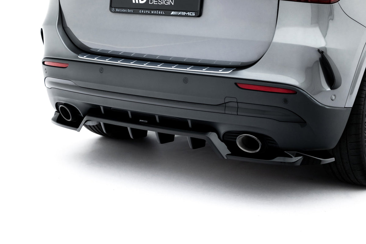 Bakre Splitter (With Vertical Bars) för Mercedes-AMG GLA 35 H247 Facelift