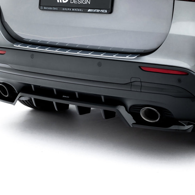 Bakre Splitter (With Vertical Bars) för Mercedes-AMG GLA 35 H247 Facelift