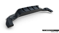 Bakre Splitter (With Vertical Bars) för Mercedes-AMG GLA 35 H247 Facelift