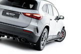 Bakre Splitter (With Vertical Bars) för Mercedes-AMG GLA 35 H247 Facelift