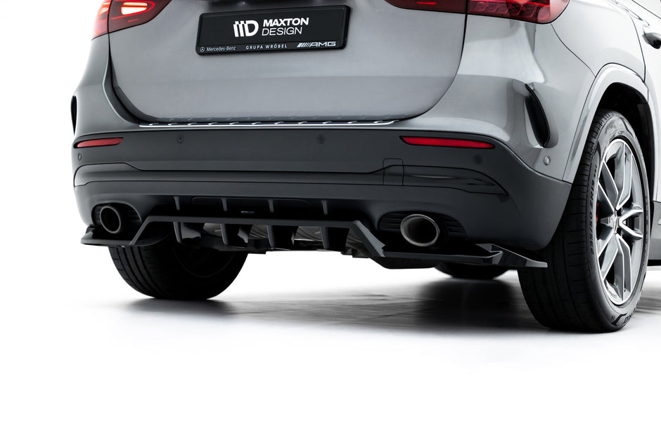 Bakre Splitter (With Vertical Bars) för Mercedes-AMG GLA 35 H247 Facelift
