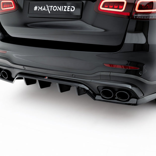 Bakre Splitter (With Vertical Bars) för Mercedes-AMG GLC 43 SUV X253 Facelift