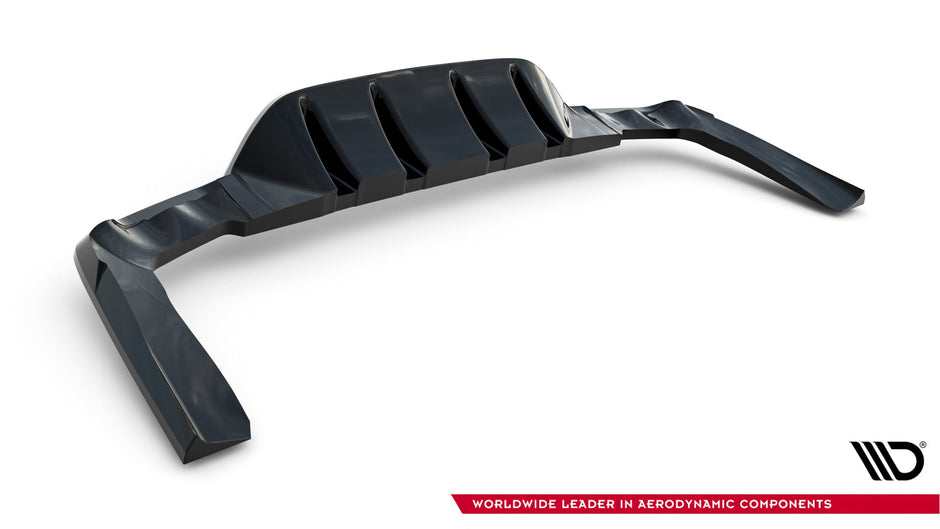 Bakre Splitter (With Vertical Bars) för Mercedes-AMG GLC 43 SUV X253 Facelift
