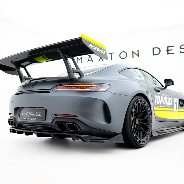 Bakre Splitter (With Vertical Bars) för Mercedes-AMG GT C C190 Facelift
