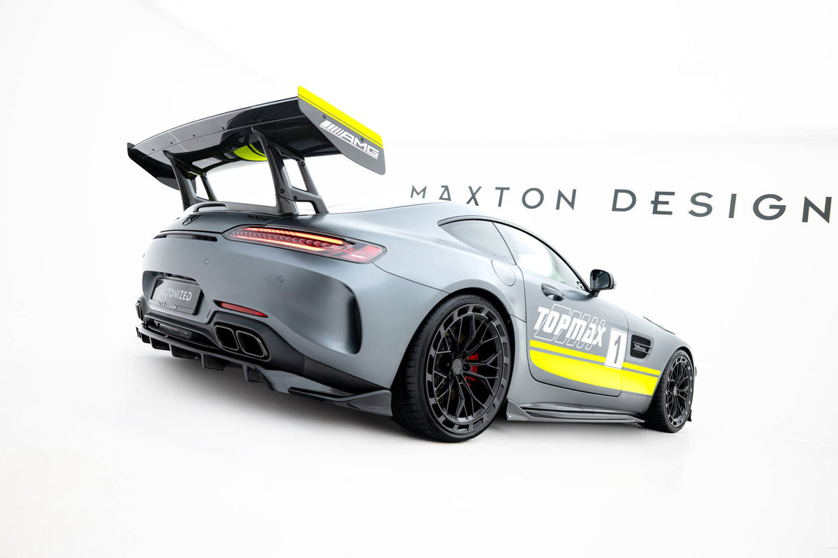 Bakre Splitter (With Vertical Bars) för Mercedes-AMG GT C C190 Facelift
