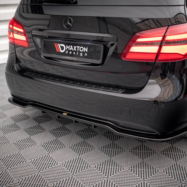 Bakre Splitter (With Vertical Bars) för Mercedes-Benz B W246 Facelift