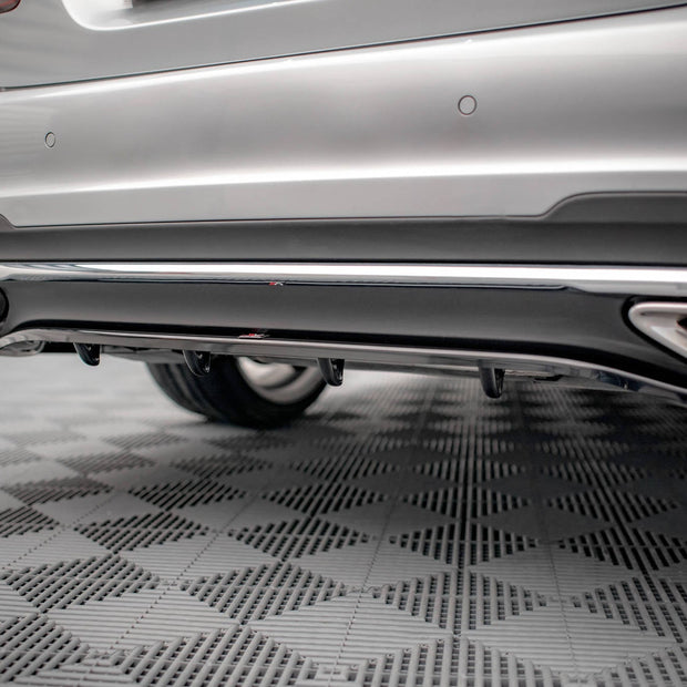 Bakre Splitter (With Vertical Bars) för Mercedes-Benz E AMG-Line Sedan W212 Facelift