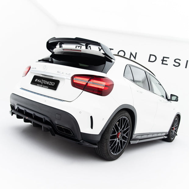Bakre Splitter (With Vertical Bars) för Mercedes-Benz GLA 45 AMG X156 Facelift