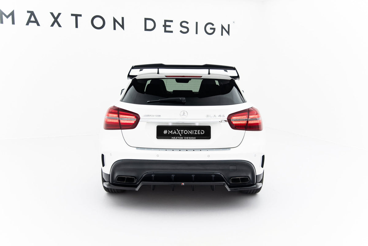Bakre Splitter (With Vertical Bars) för Mercedes-Benz GLA 45 AMG X156 Facelift