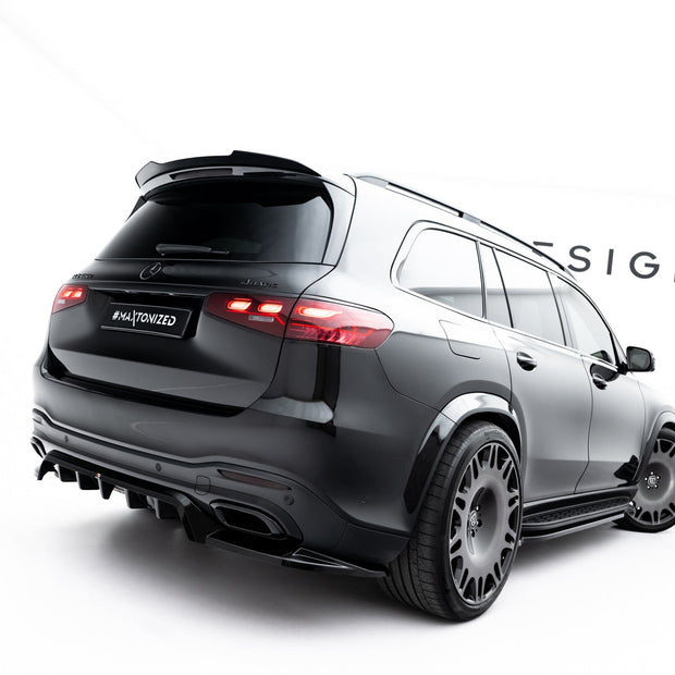 Arriere Splitter (Avec Une Barre Verticale) för Mercedes-Benz GLS AMG-Line X167 Facelift