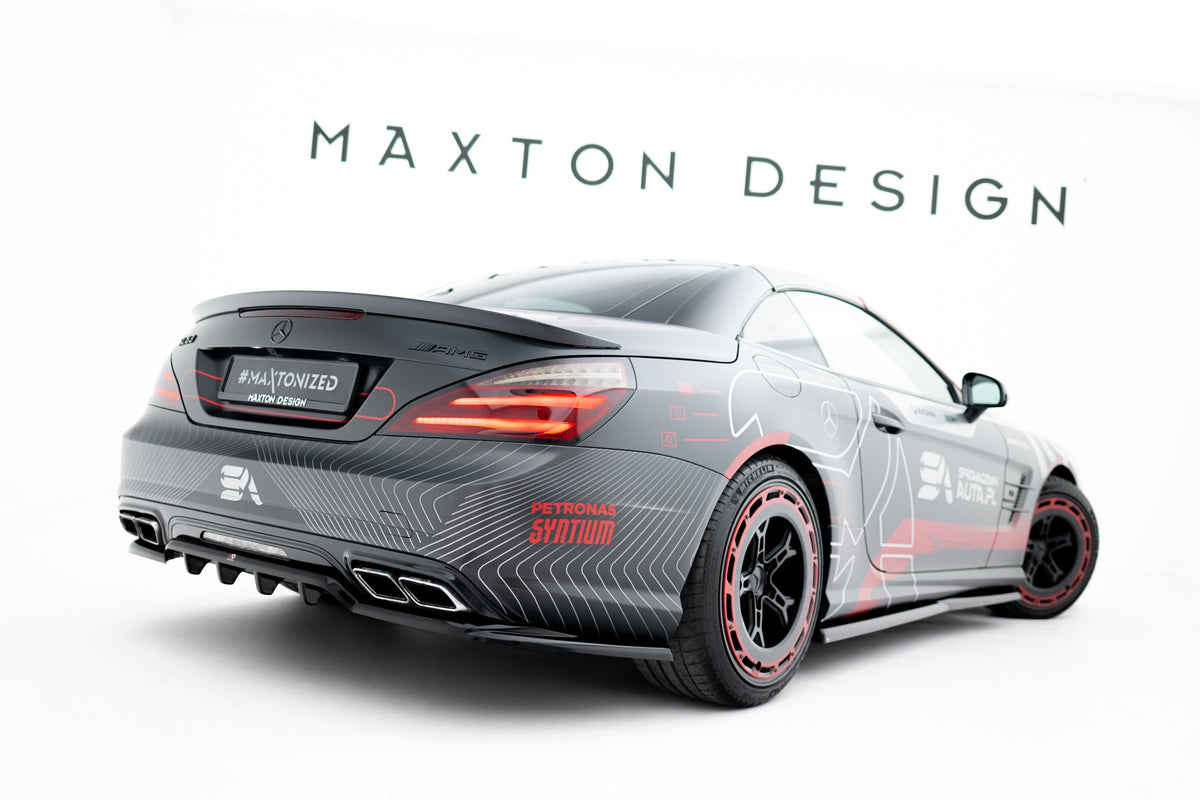 Bakre Splitter (With Vertical Bars) för Mercedes-Benz SL 63 AMG R231