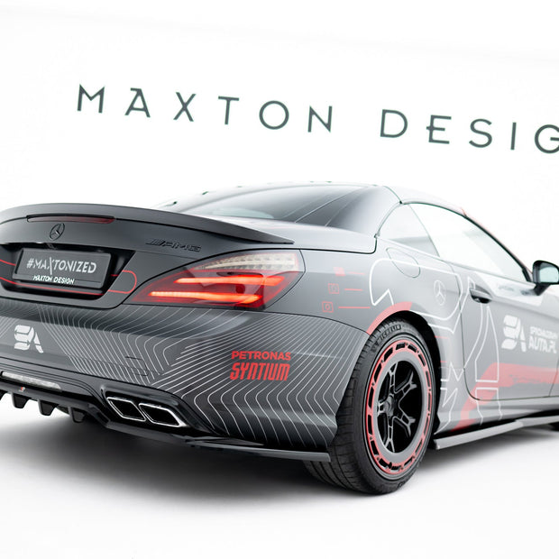 Bakre Splitter (With Vertical Bars) för Mercedes-Benz SL 63 AMG R231