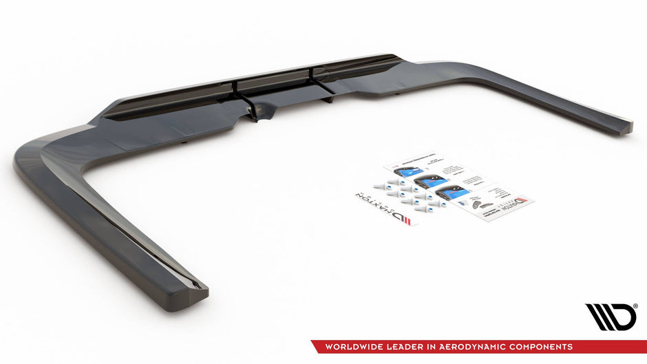 Bakre Splitter (With Vertical Bars) för Mercedes-Benz V-Class AMG-Line W447 Facelift