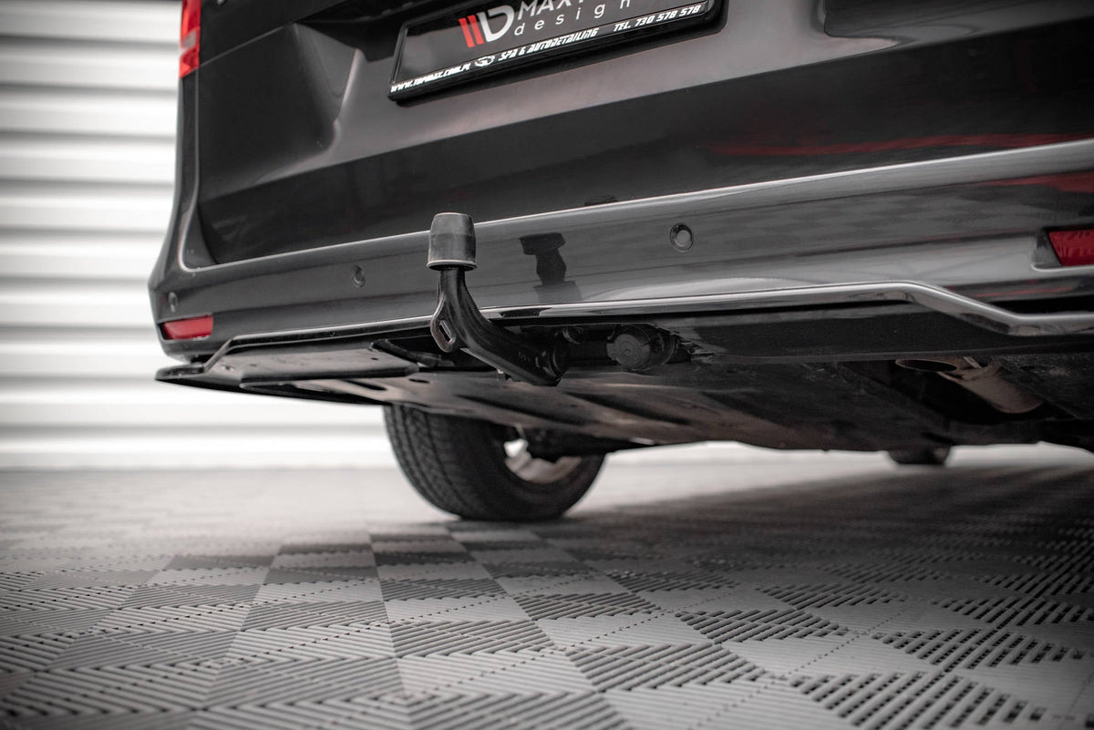 Bakre Splitter (With Vertical Bars) för Mercedes-Benz V-Class AMG-Line W447 Facelift