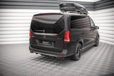 Bakre Splitter (With Vertical Bars) för Mercedes-Benz V-Class AMG-Line W447 Facelift