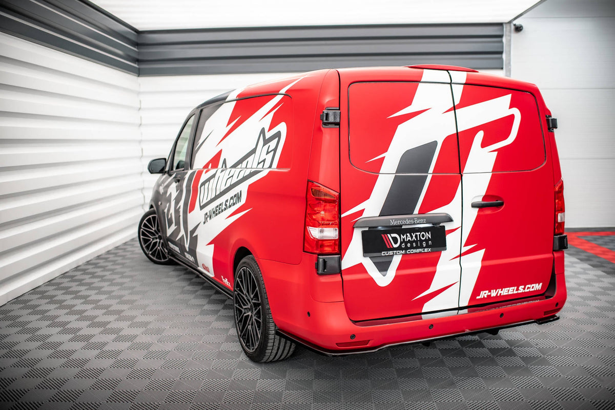 Bakre Splitter (With Vertical Bars) för Mercedes-Benz Vito Long / V Long W447 Facelift / Facelift 2