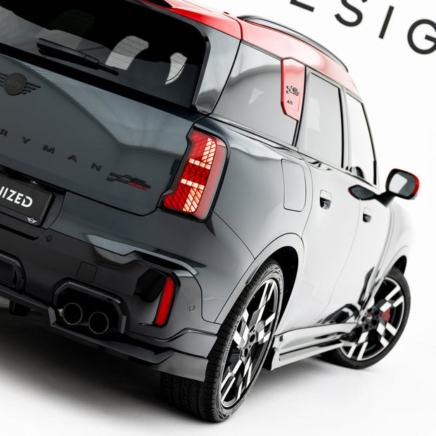 Bakre Splitter (With Vertical Bars) för Mini Countryman JCW U25