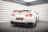 Bakre Splitter (With Vertical Bars) för Nissan GTR R35 Facelift