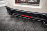Bakre Splitter (With Vertical Bars) för Nissan GTR R35 Facelift