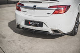 Bakre Splitter (With Vertical Bars) för Opel Insignia Mk. 1 OPC Facelift