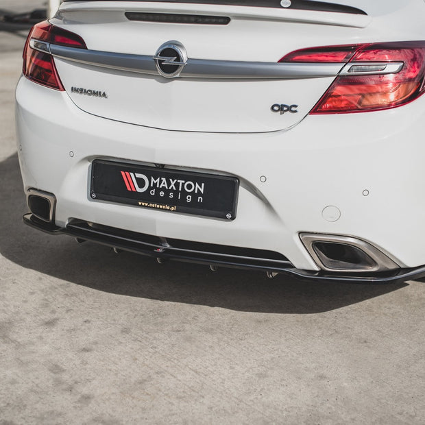 Bakre Splitter (With Vertical Bars) för Opel Insignia Mk. 1 OPC Facelift