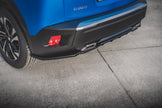 Bakre Splitter (With Vertical Bars) för Peugeot 2008 Mk2