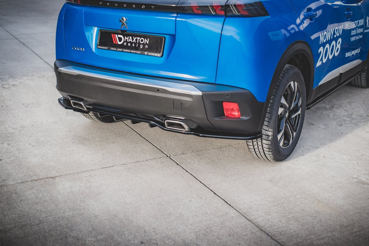 Bakre Splitter (With Vertical Bars) för Peugeot 2008 Mk2