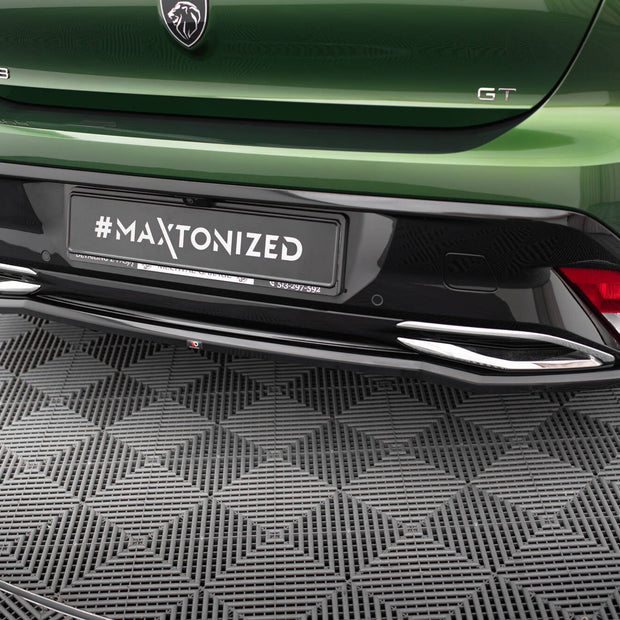 Bakre Splitter (With Vertical Bars) för Peugeot 308 GT Hatchback Mk3