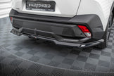 Bakre Splitter (With Vertical Bars) för Peugeot 408 Mk1