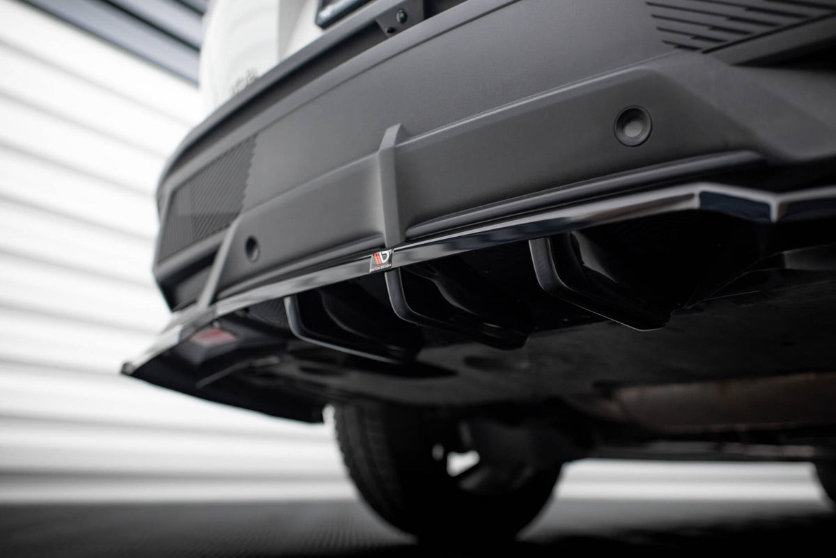 Bakre Splitter (With Vertical Bars) för Peugeot 408 Mk1