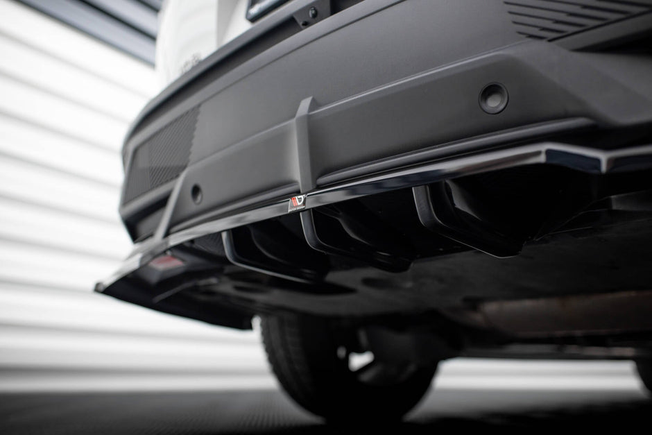 Bakre Splitter (With Vertical Bars) för Peugeot 408 Mk1