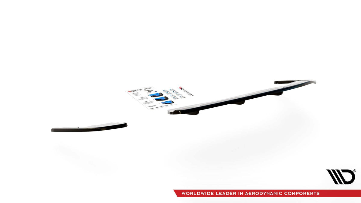 Bakre Splitter (With Vertical Bars) för Peugeot 508 Diesel Mk2