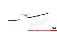Bakre Splitter (With Vertical Bars) för Peugeot 508 Diesel Mk2